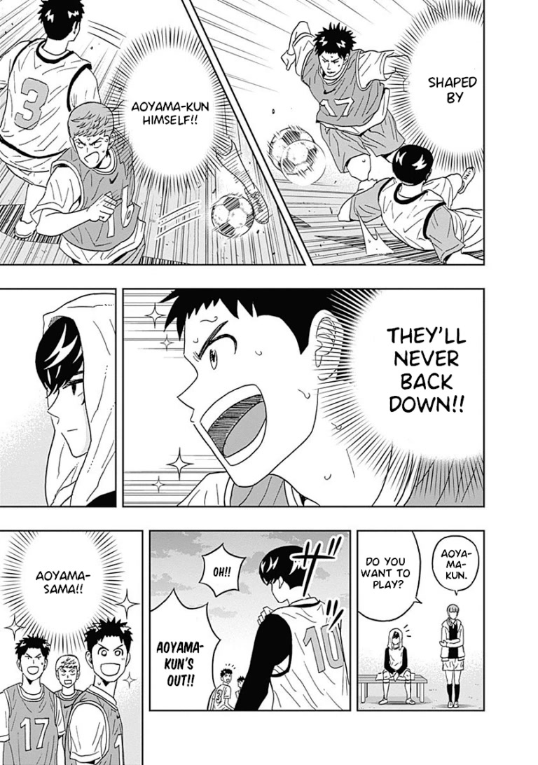 Clean Freak! Aoyama-kun Chapter 29 page 14 - Chapter 29: The Admiration of Junior High Students is Scary