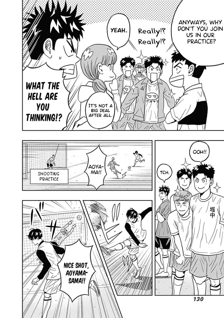 Clean Freak! Aoyama-kun Chapter 29 page 7 - Chapter 29: The Admiration of Junior High Students is Scary