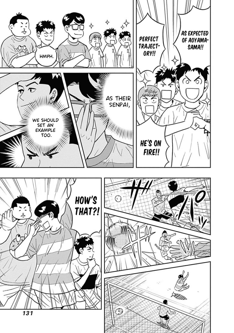 Clean Freak! Aoyama-kun Chapter 29 page 8 - Chapter 29: The Admiration of Junior High Students is Scary