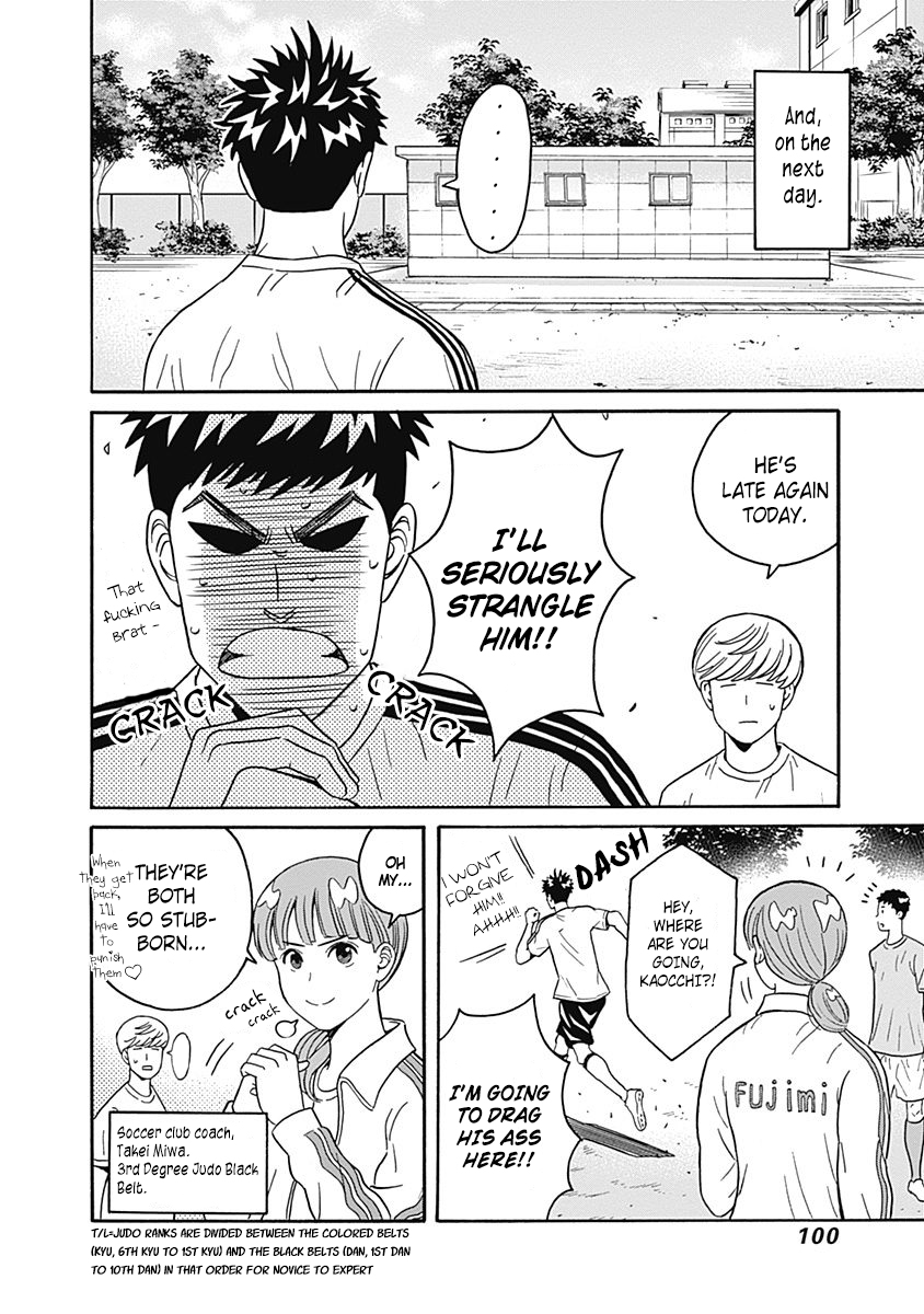 Clean Freak! Aoyama-kun Chapter 3 page 13 - Chapter 3 : Zaizen-kun, Let's work hard tomorrow, too