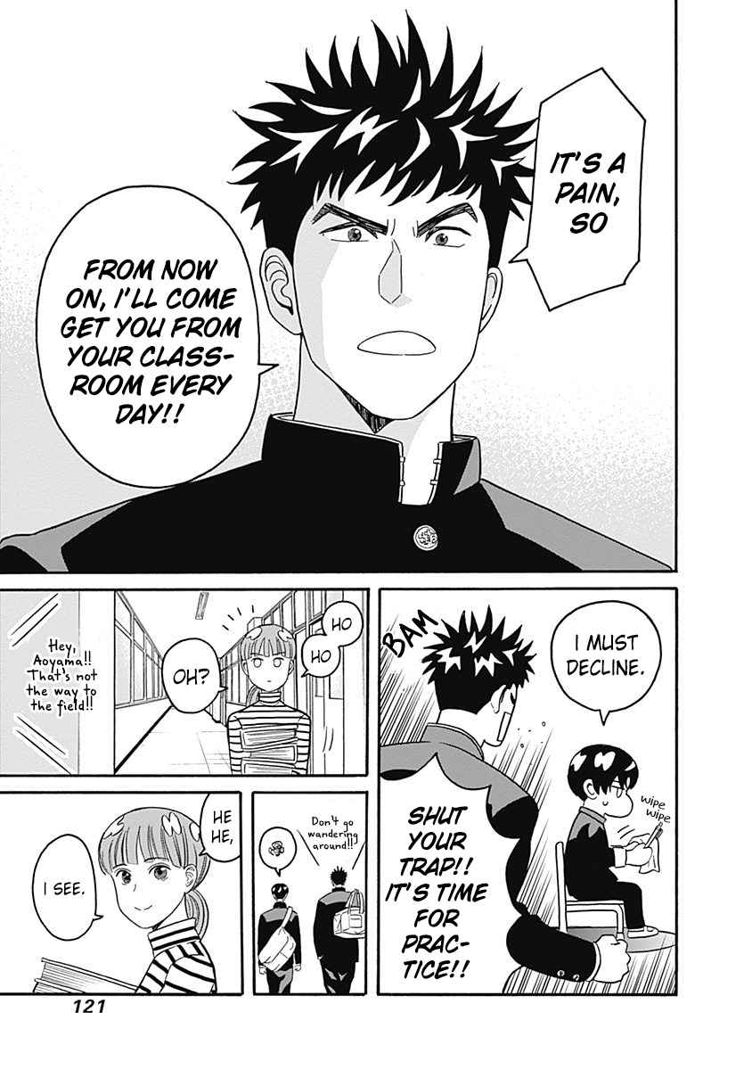 Clean Freak! Aoyama-kun Chapter 3 page 34 - Chapter 3 : Zaizen-kun, Let's work hard tomorrow, too