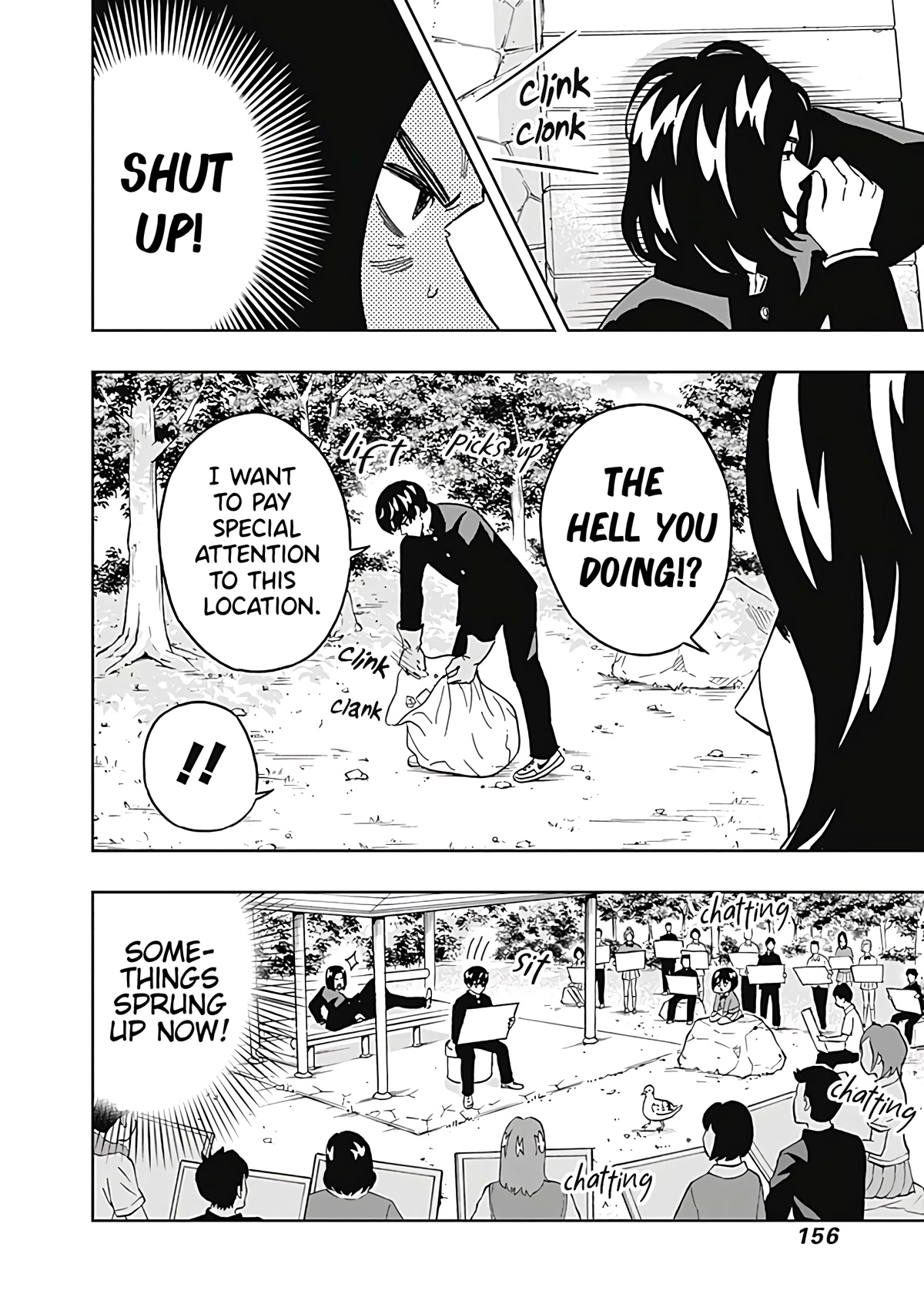 Clean Freak! Aoyama-kun Chapter 30 page 12 - Chapter 30: Aoyama-kun Has Outstanding Art Skills