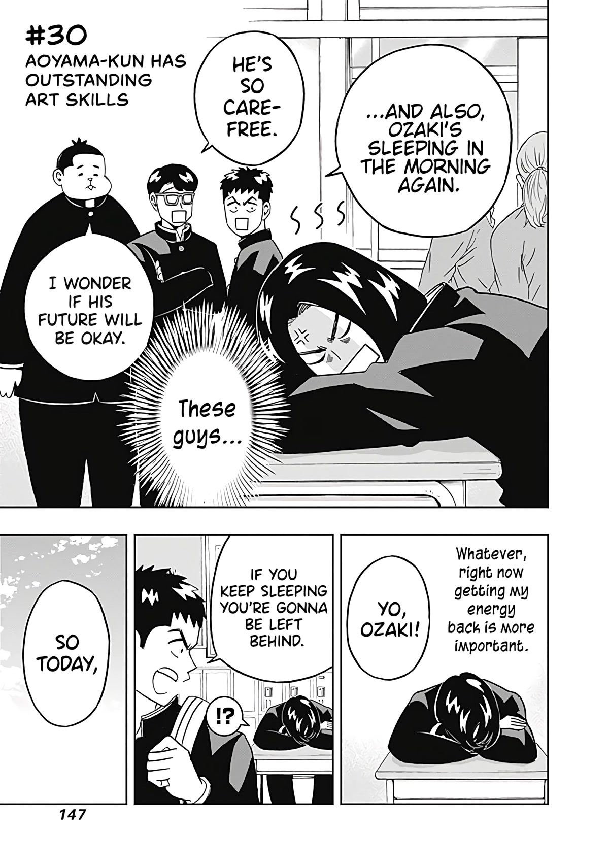 Clean Freak! Aoyama-kun Chapter 30 page 3 - Chapter 30: Aoyama-kun Has Outstanding Art Skills