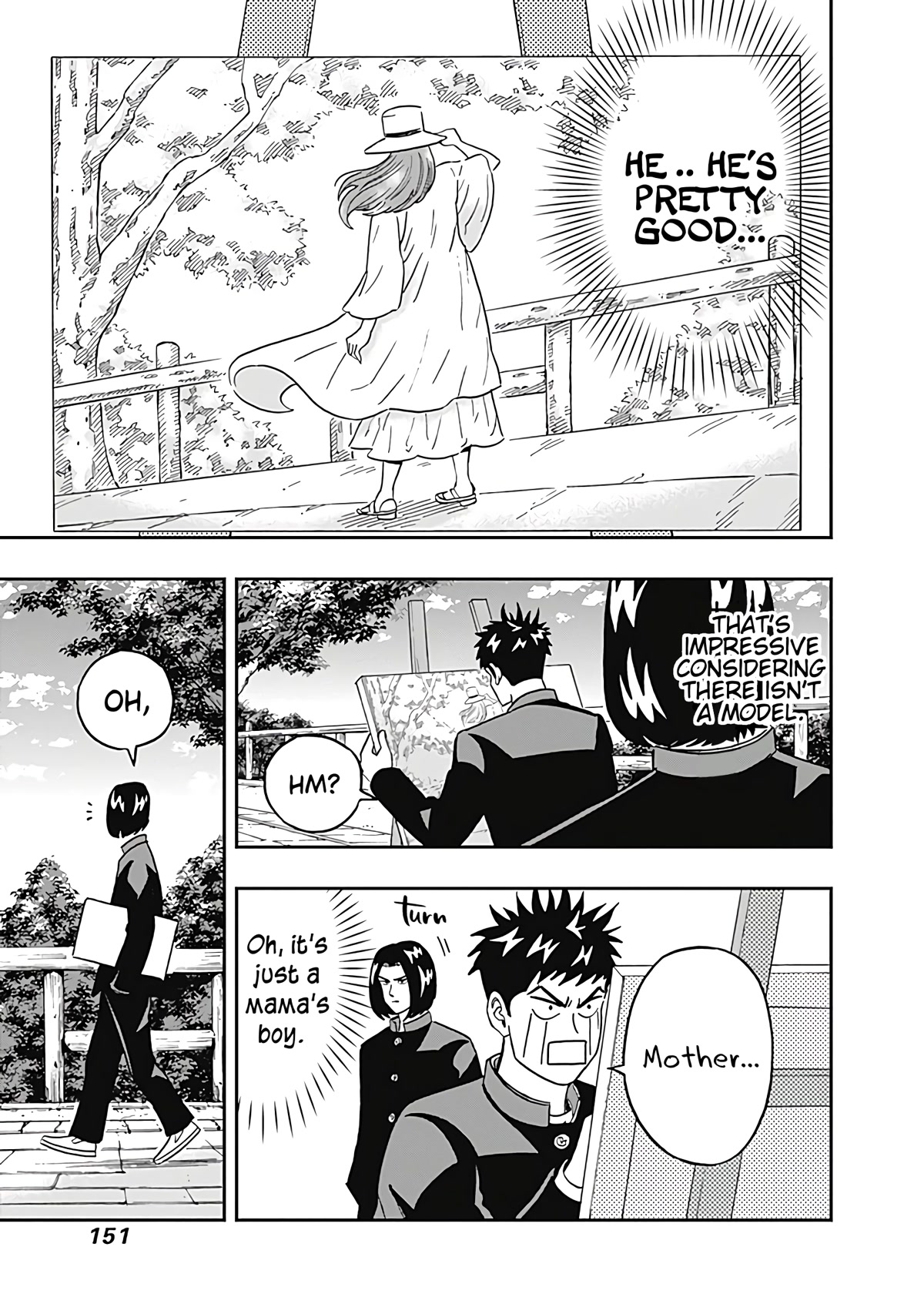Clean Freak! Aoyama-kun Chapter 30 page 7 - Chapter 30: Aoyama-kun Has Outstanding Art Skills