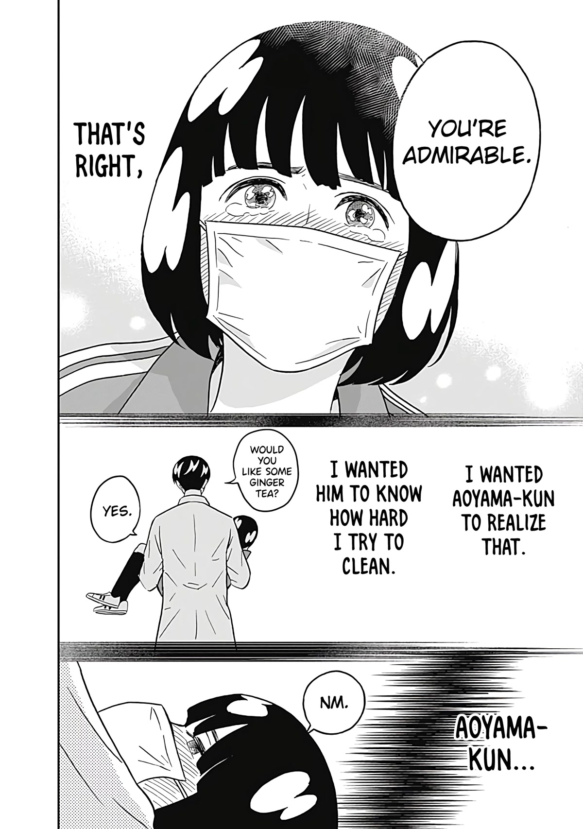 Clean Freak! Aoyama-kun Chapter 31 page 16 - Chapter 31: Gotou-chan Will Not Lose