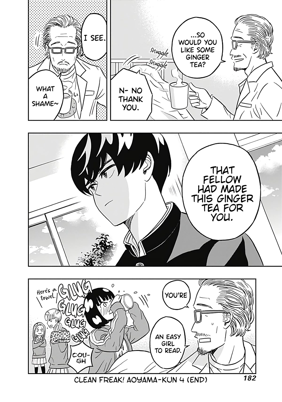 Clean Freak! Aoyama-kun Chapter 31 page 18 - Chapter 31: Gotou-chan Will Not Lose