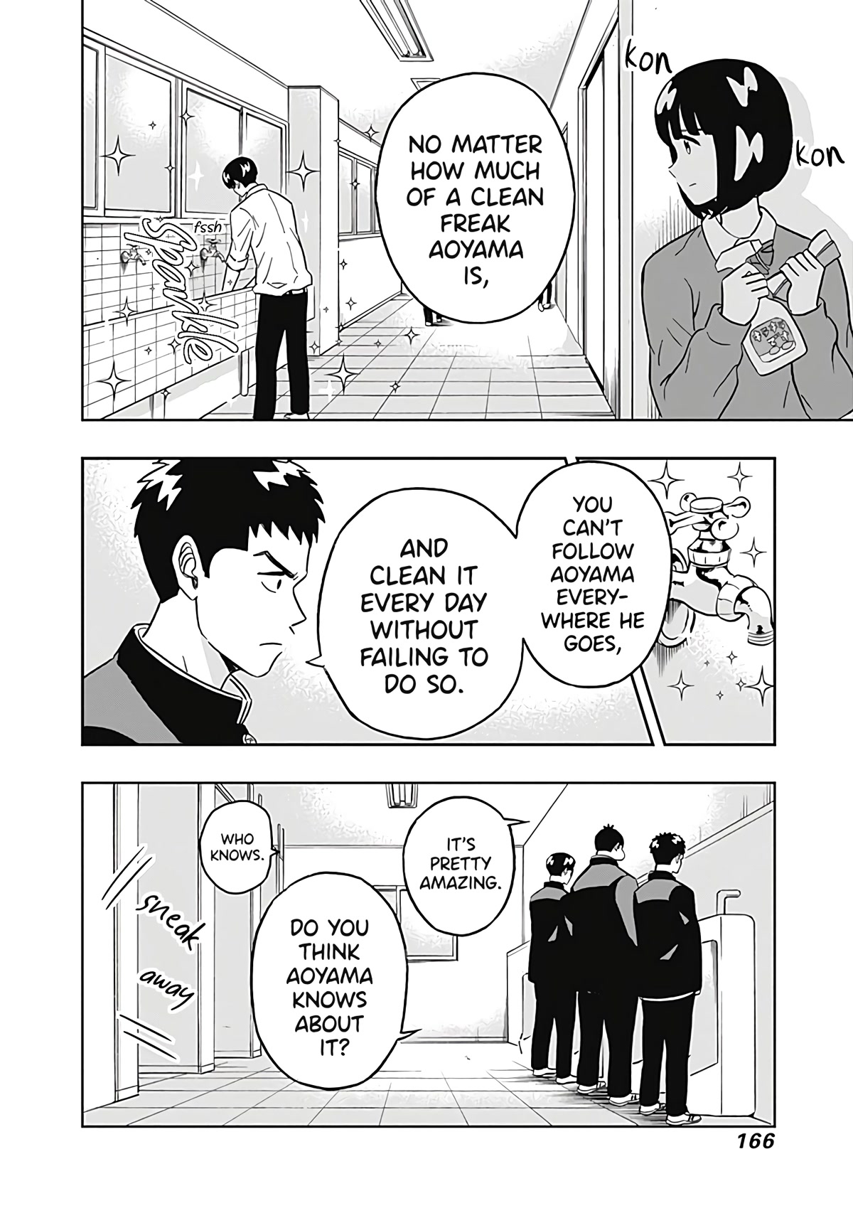 Clean Freak! Aoyama-kun Chapter 31 page 2 - Chapter 31: Gotou-chan Will Not Lose
