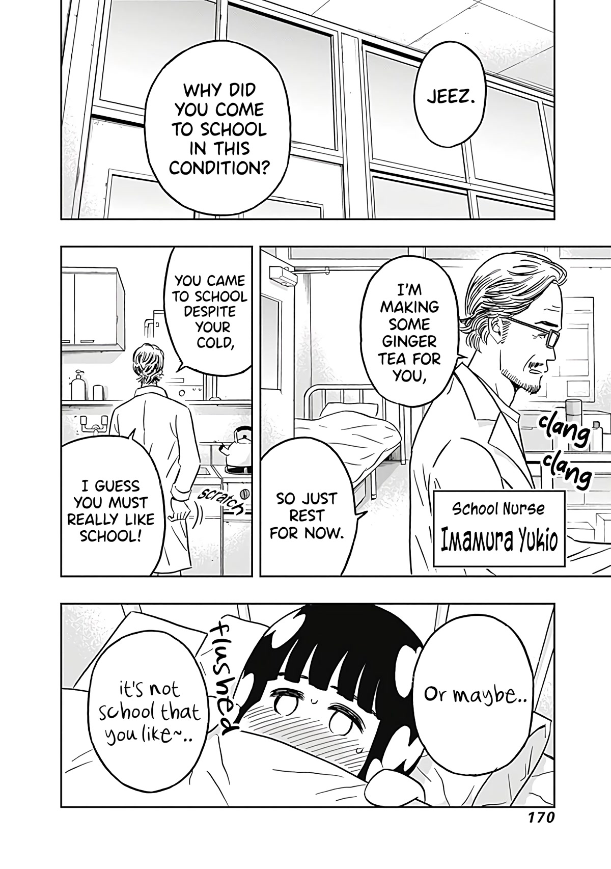 Clean Freak! Aoyama-kun Chapter 31 page 6 - Chapter 31: Gotou-chan Will Not Lose