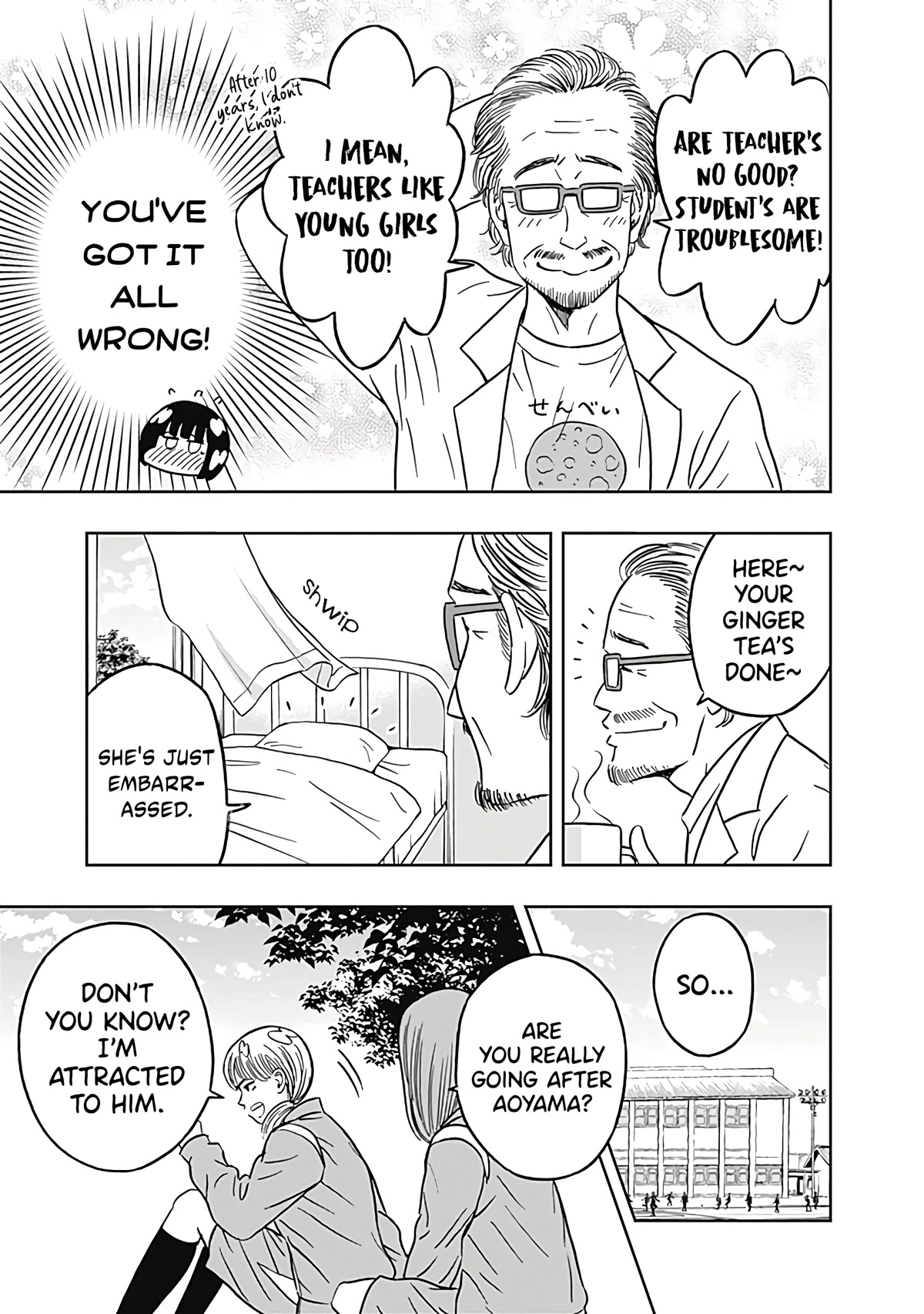 Clean Freak! Aoyama-kun Chapter 31 page 7 - Chapter 31: Gotou-chan Will Not Lose
