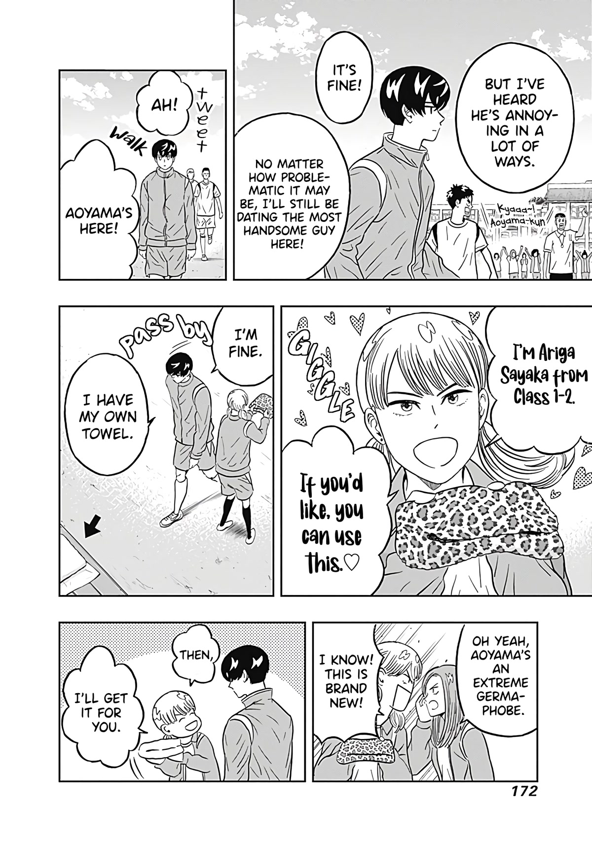Clean Freak! Aoyama-kun Chapter 31 page 8 - Chapter 31: Gotou-chan Will Not Lose