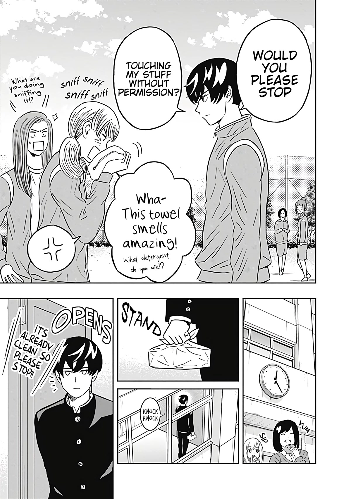 Clean Freak! Aoyama-kun Chapter 31 page 9 - Chapter 31: Gotou-chan Will Not Lose