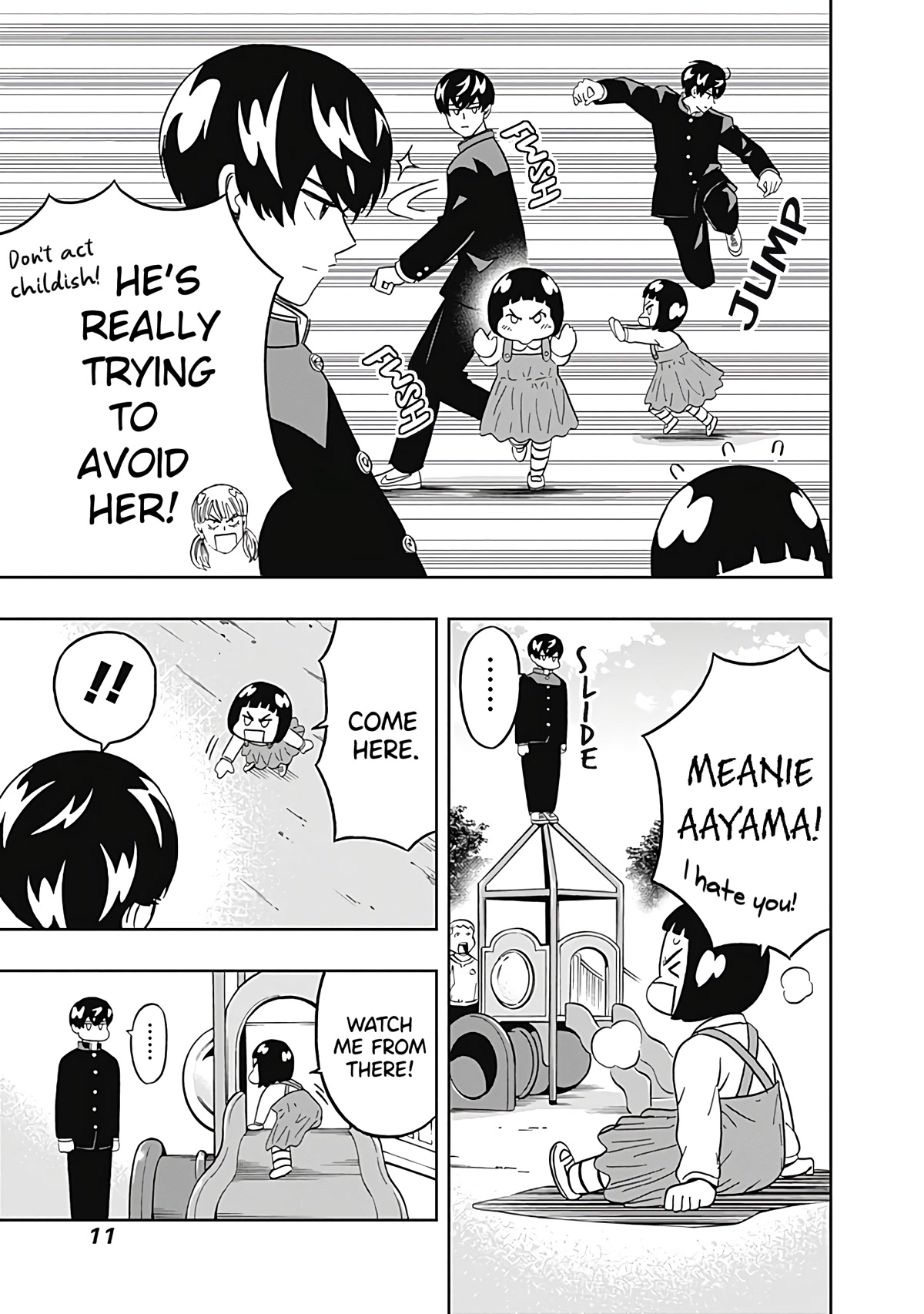 Clean Freak! Aoyama-kun Chapter 32 page 13 - Chapter 32: The Type Aoyama-kun Doesn't Like
