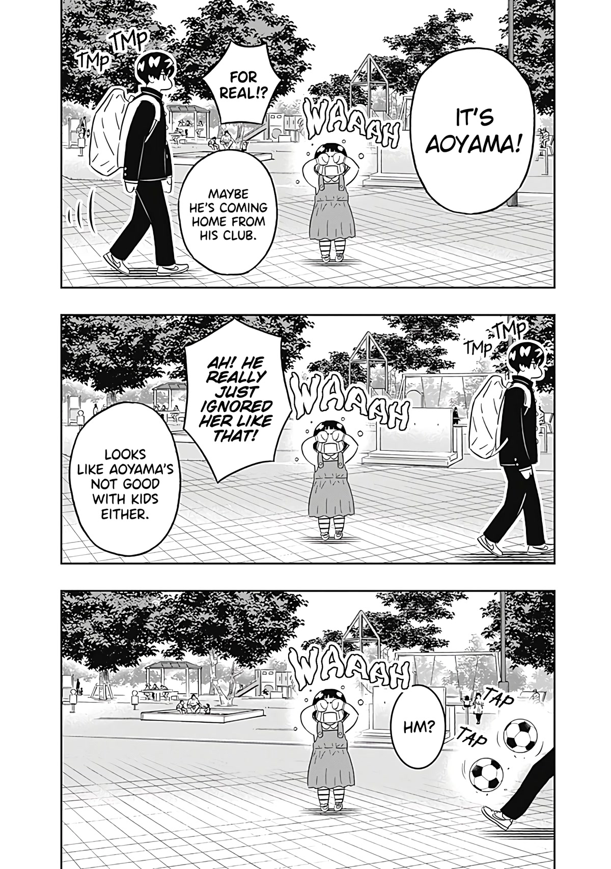 Clean Freak! Aoyama-kun Chapter 32 page 6 - Chapter 32: The Type Aoyama-kun Doesn't Like