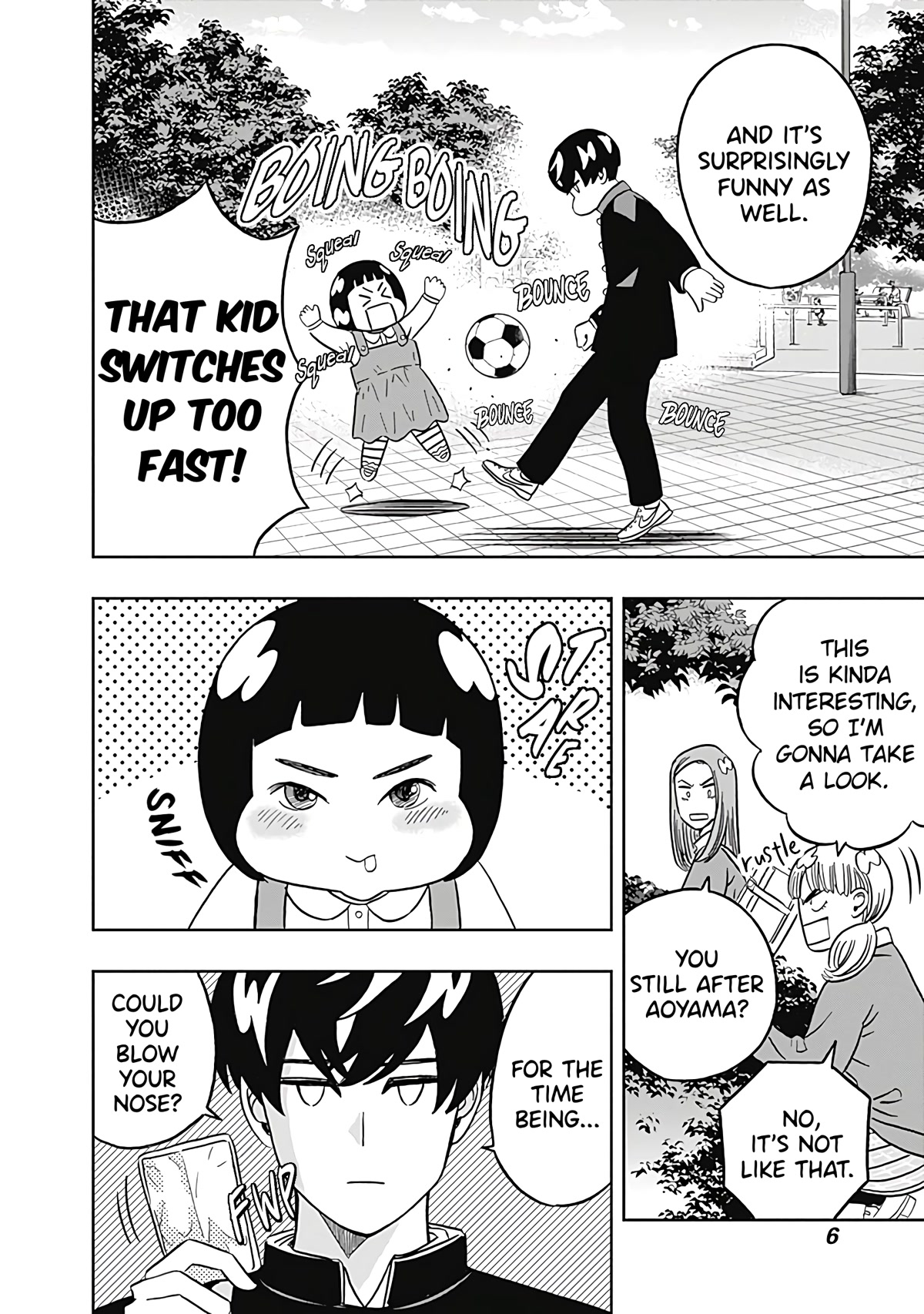 Clean Freak! Aoyama-kun Chapter 32 page 8 - Chapter 32: The Type Aoyama-kun Doesn't Like