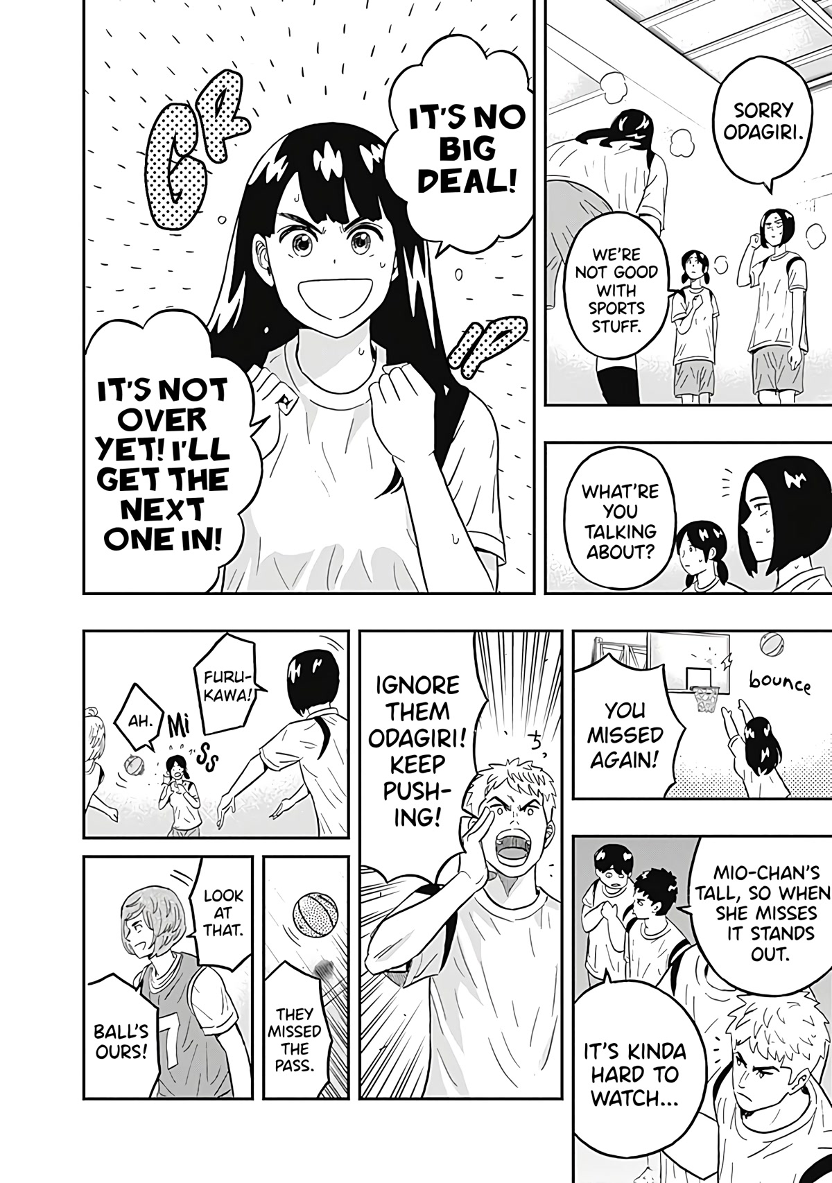 Clean Freak! Aoyama-kun Chapter 34 page 12 - Chapter 34: Odagiri-san Can't Get it In