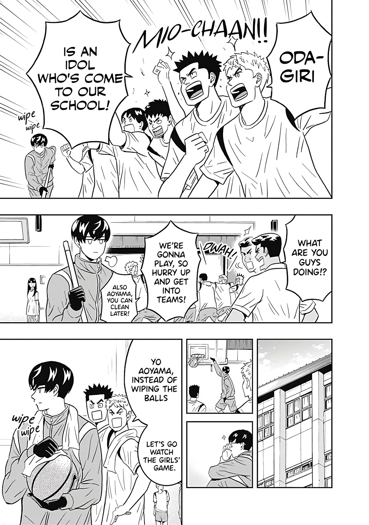 Clean Freak! Aoyama-kun Chapter 34 page 7 - Chapter 34: Odagiri-san Can't Get it In