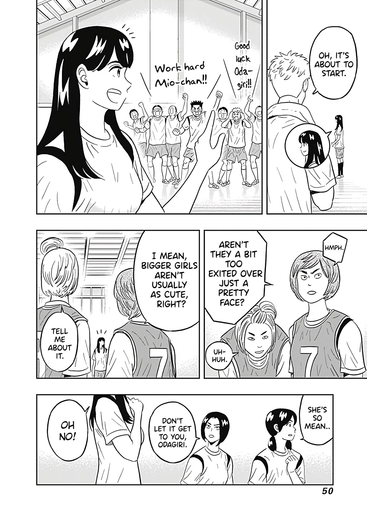 Clean Freak! Aoyama-kun Chapter 34 page 8 - Chapter 34: Odagiri-san Can't Get it In