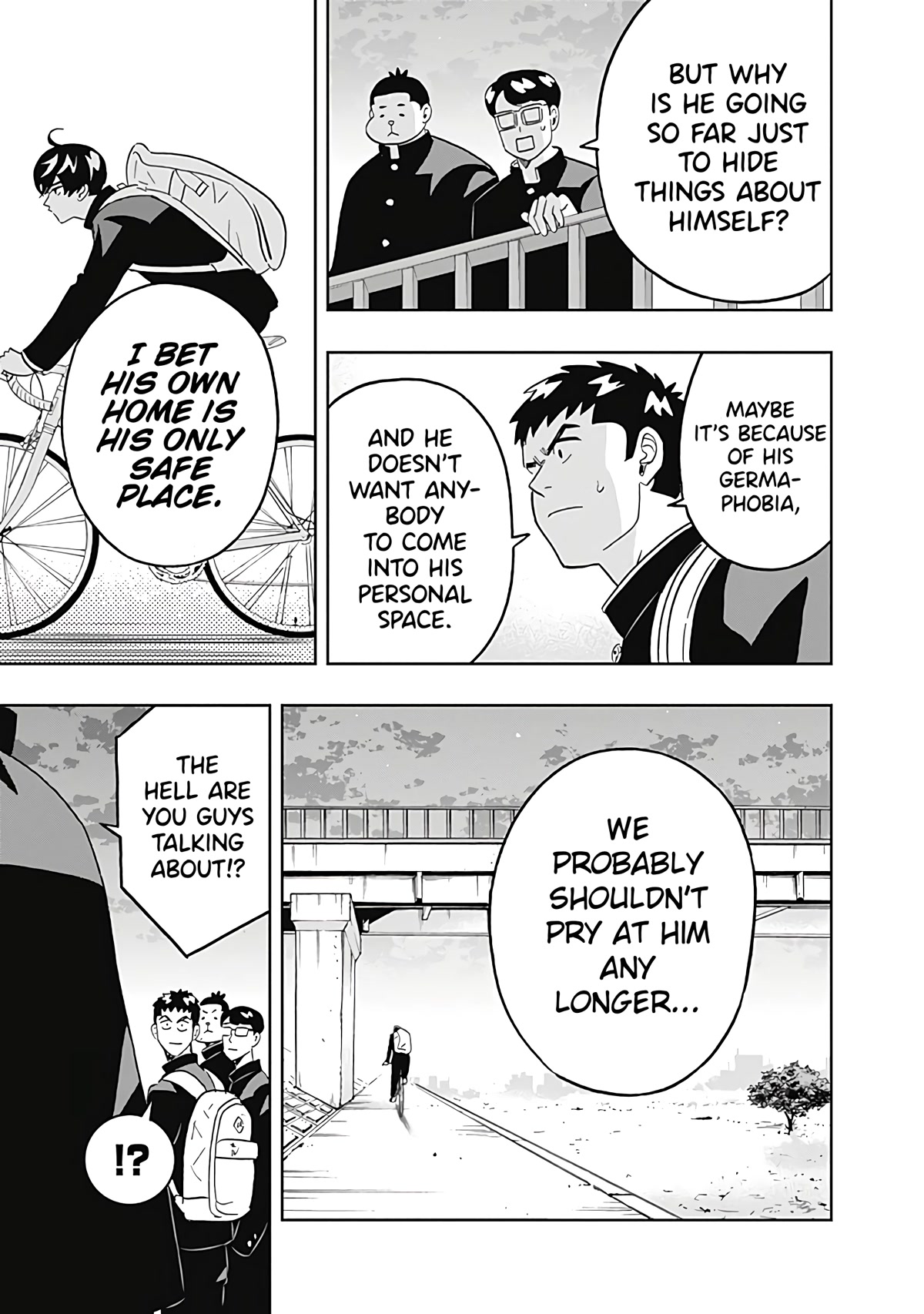 Clean Freak! Aoyama-kun Chapter 35 page 11 - Chapter 35: Aoyama-kun's Secretiveness