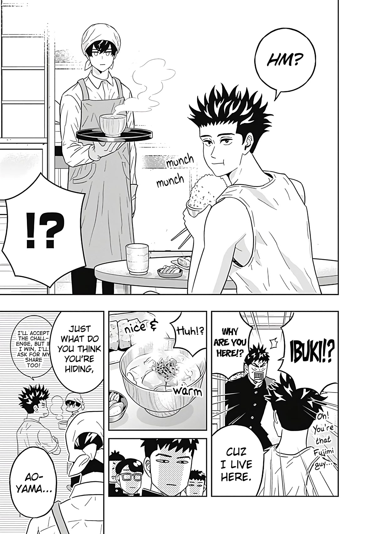 Clean Freak! Aoyama-kun Chapter 35 page 17 - Chapter 35: Aoyama-kun's Secretiveness