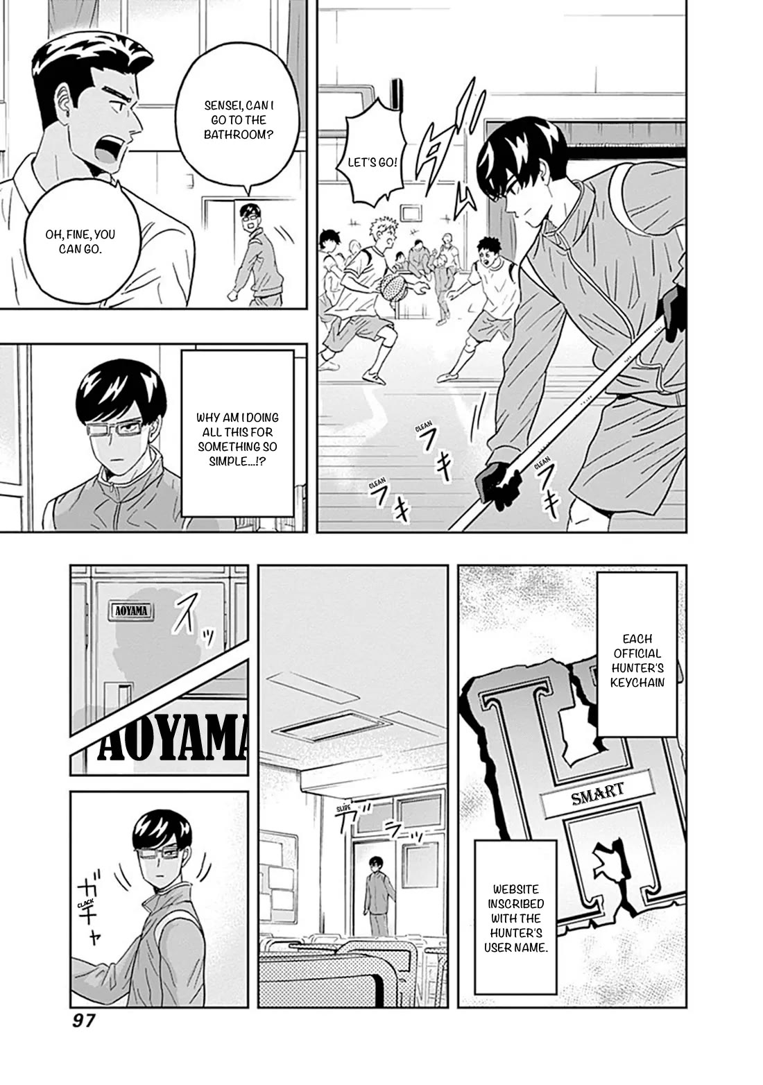 Clean Freak! Aoyama-kun Chapter 36 page 15 - Chapter 36: Narita-Kun found out through an online game