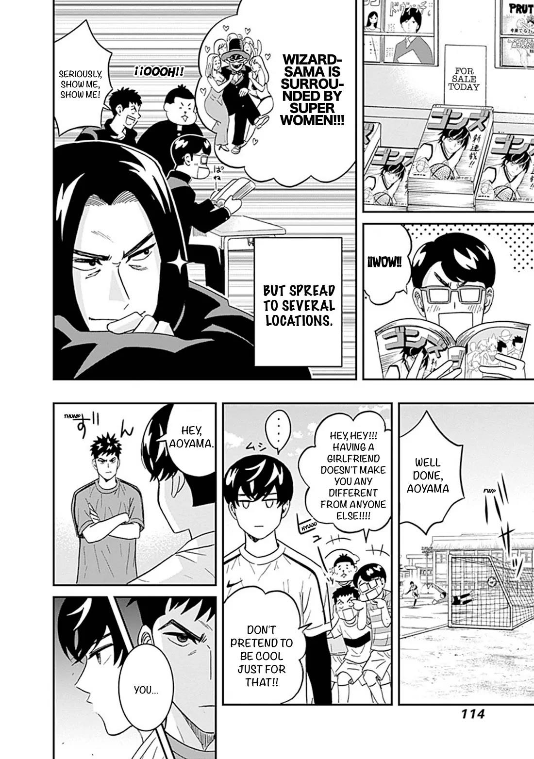 Clean Freak! Aoyama-kun Chapter 37 page 12 - Chapter 37: Odagiri-San is a special person