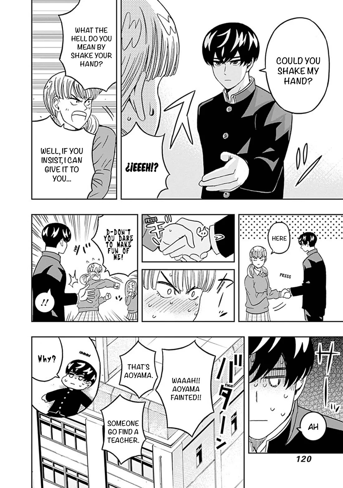 Clean Freak! Aoyama-kun Chapter 37 page 18 - Chapter 37: Odagiri-San is a special person