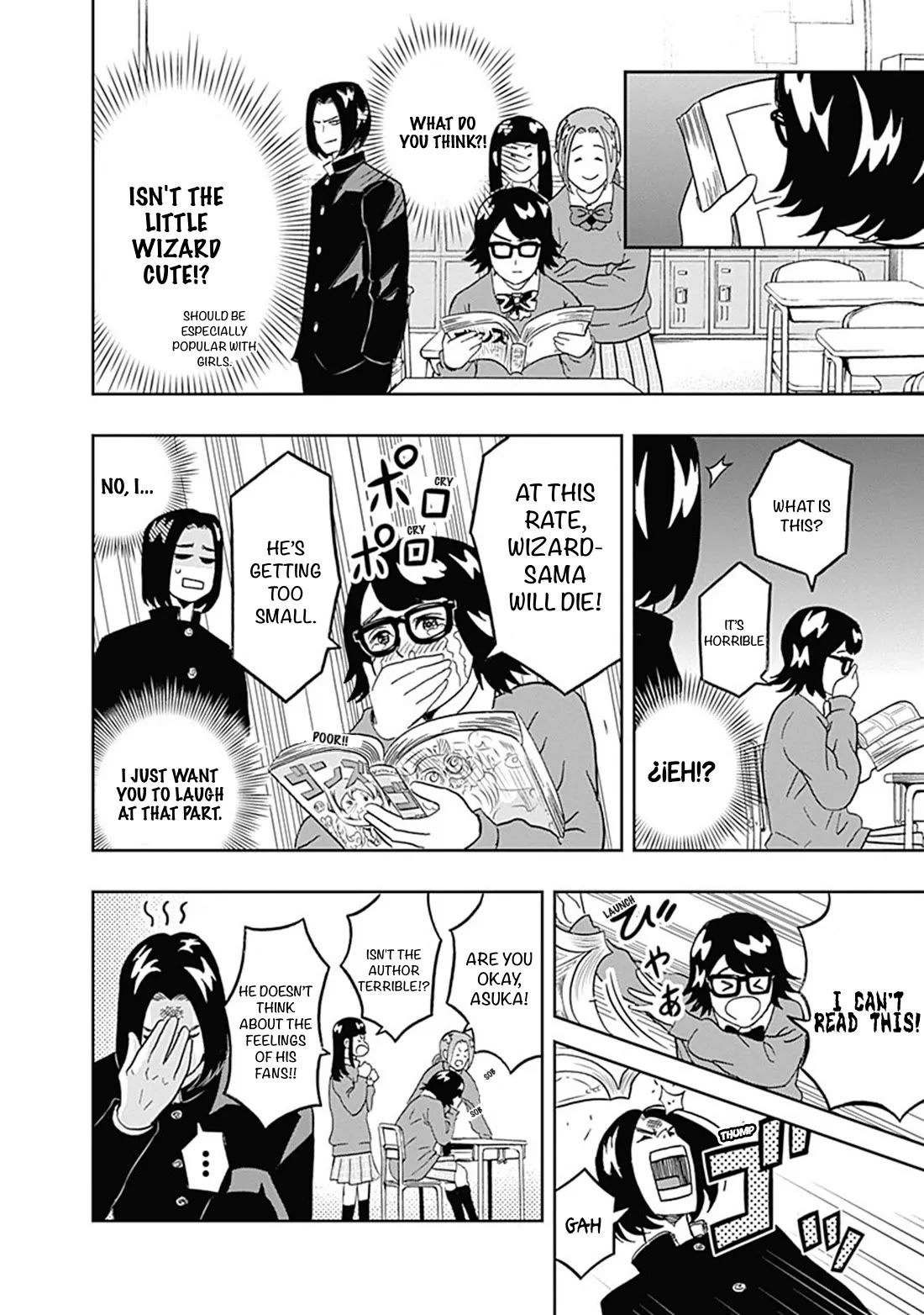 Clean Freak! Aoyama-kun Chapter 38 page 10 - Chapter 38: Ozaki-Kun has a pride of professionalism