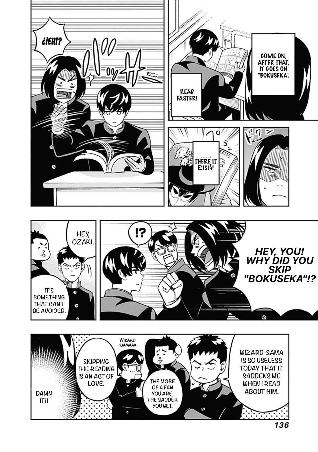 Clean Freak! Aoyama-kun Chapter 38 page 14 - Chapter 38: Ozaki-Kun has a pride of professionalism