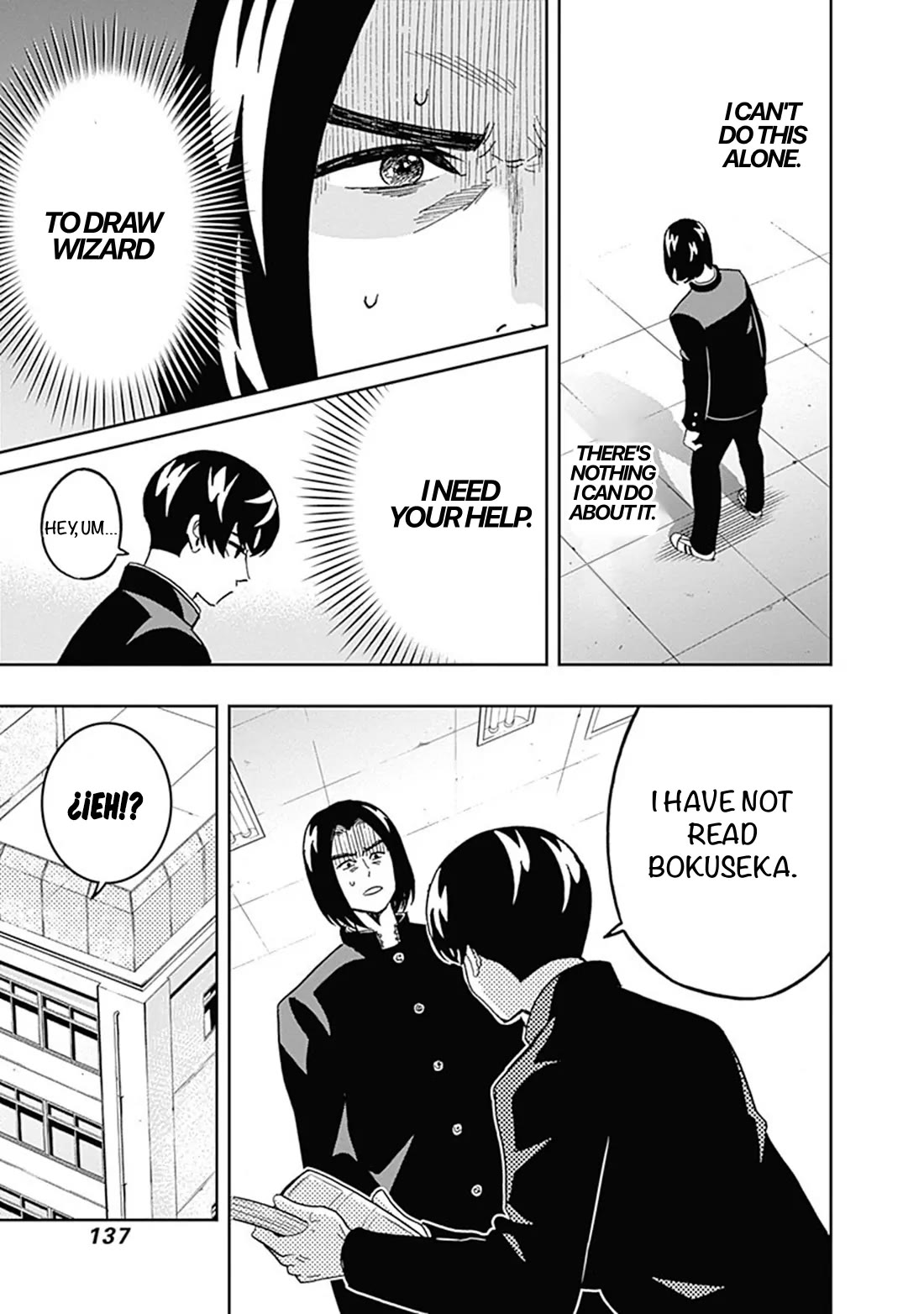 Clean Freak! Aoyama-kun Chapter 38 page 15 - Chapter 38: Ozaki-Kun has a pride of professionalism