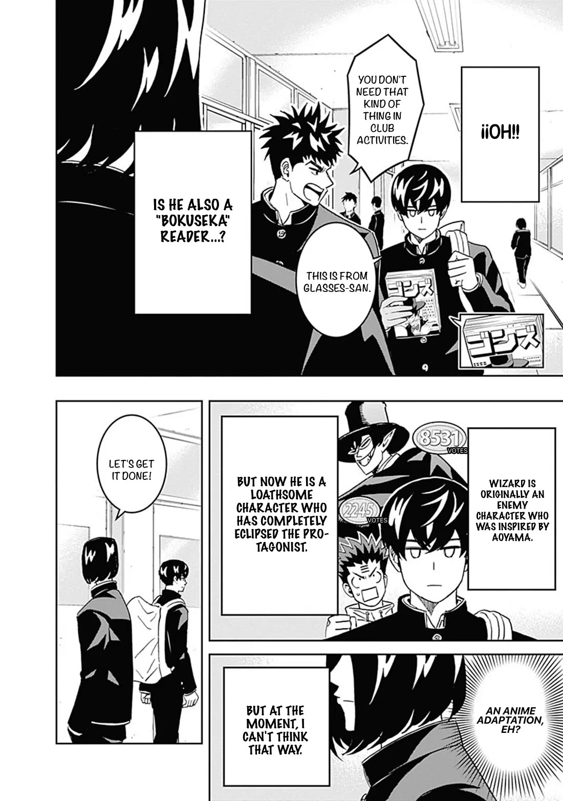 Clean Freak! Aoyama-kun Chapter 38 page 4 - Chapter 38: Ozaki-Kun has a pride of professionalism