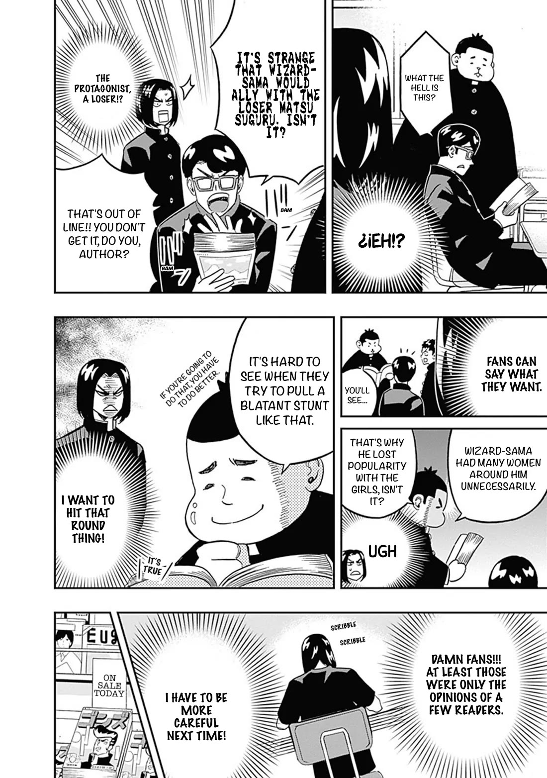 Clean Freak! Aoyama-kun Chapter 38 page 8 - Chapter 38: Ozaki-Kun has a pride of professionalism