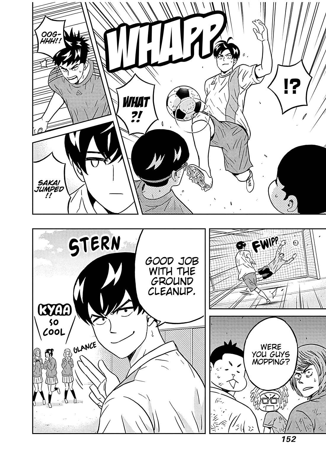Clean Freak! Aoyama-kun Chapter 39 page 10 - Chapter 39: Sakai-kun's new hairstyle