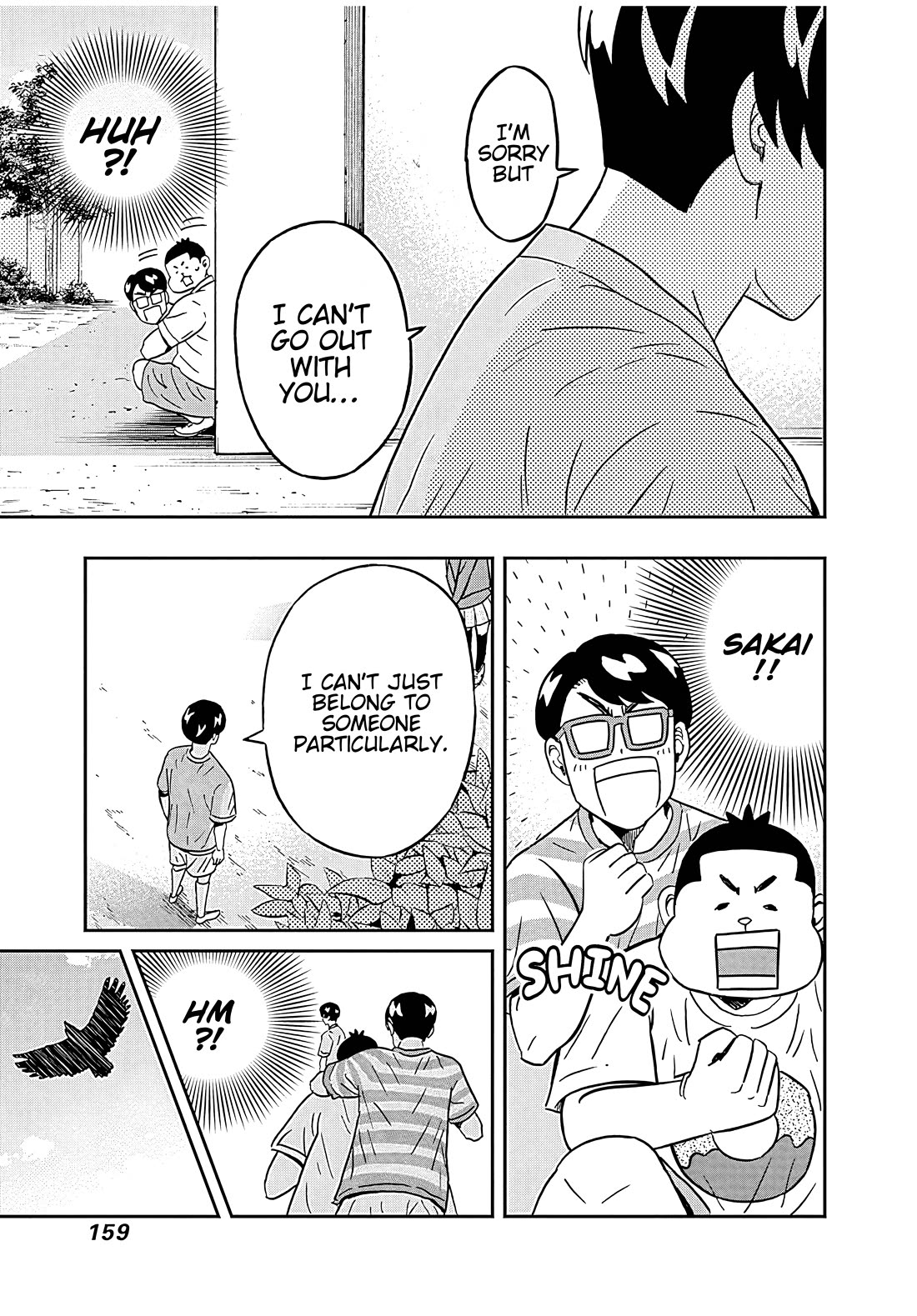 Clean Freak! Aoyama-kun Chapter 39 page 17 - Chapter 39: Sakai-kun's new hairstyle