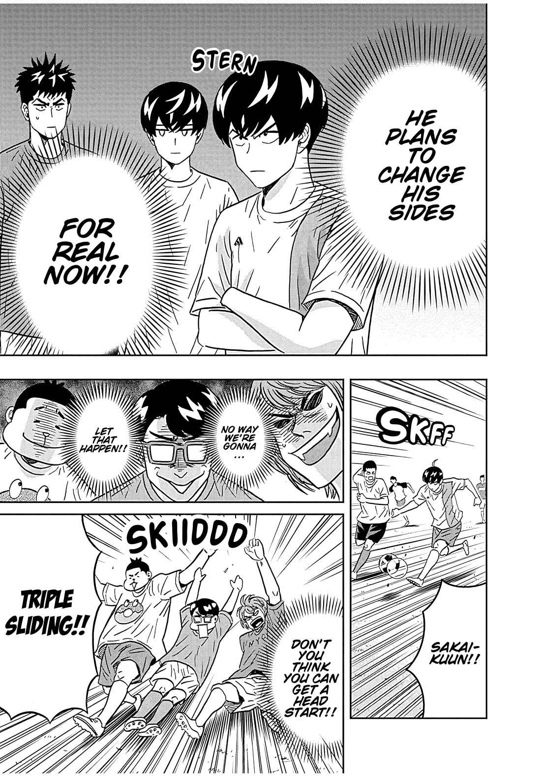 Clean Freak! Aoyama-kun Chapter 39 page 9 - Chapter 39: Sakai-kun's new hairstyle