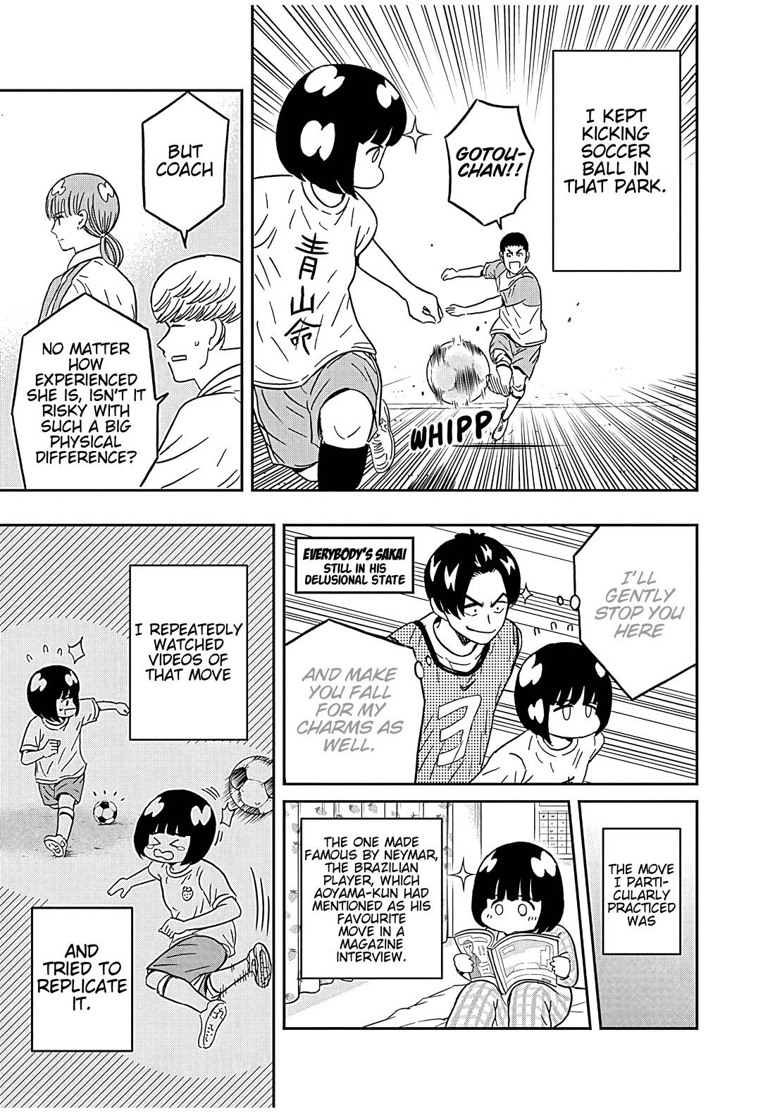 Clean Freak! Aoyama-kun Chapter 40 page 10 - Chapter 40: Gotou-chan trained in South America