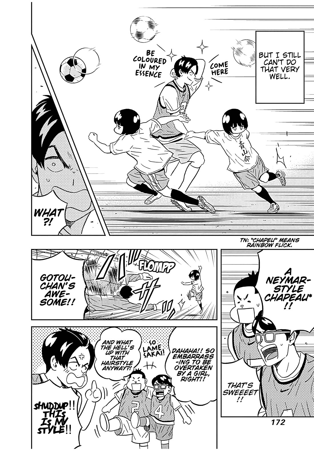 Clean Freak! Aoyama-kun Chapter 40 page 11 - Chapter 40: Gotou-chan trained in South America