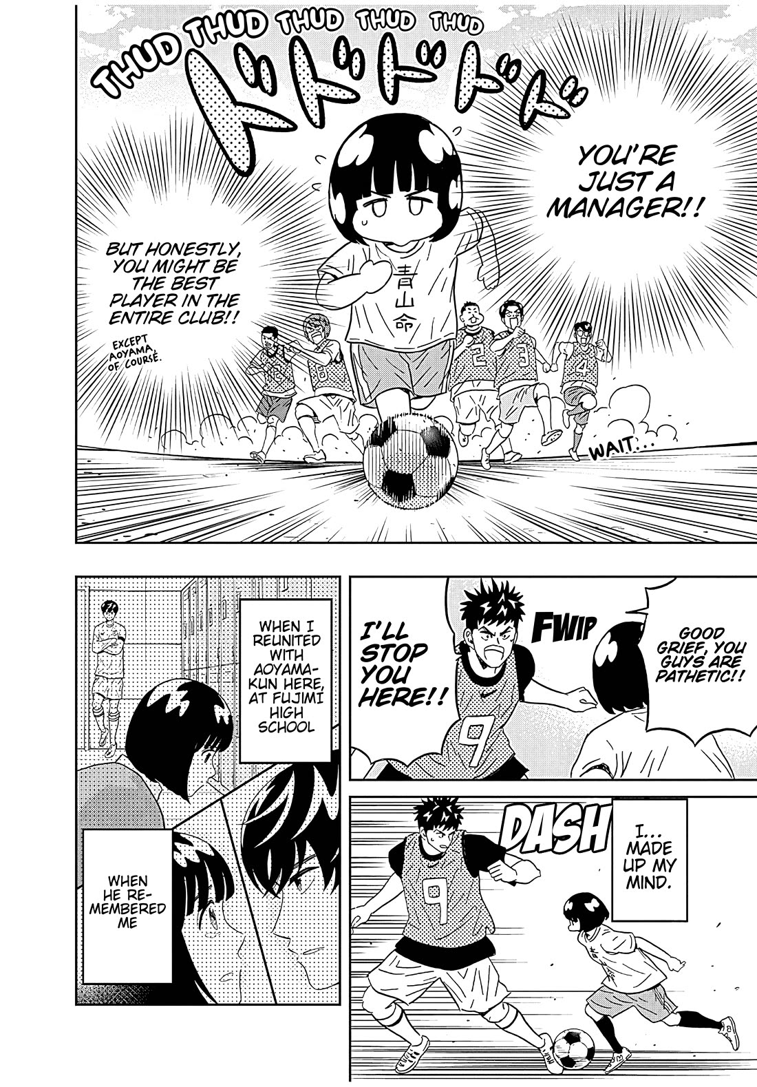 Clean Freak! Aoyama-kun Chapter 40 page 13 - Chapter 40: Gotou-chan trained in South America