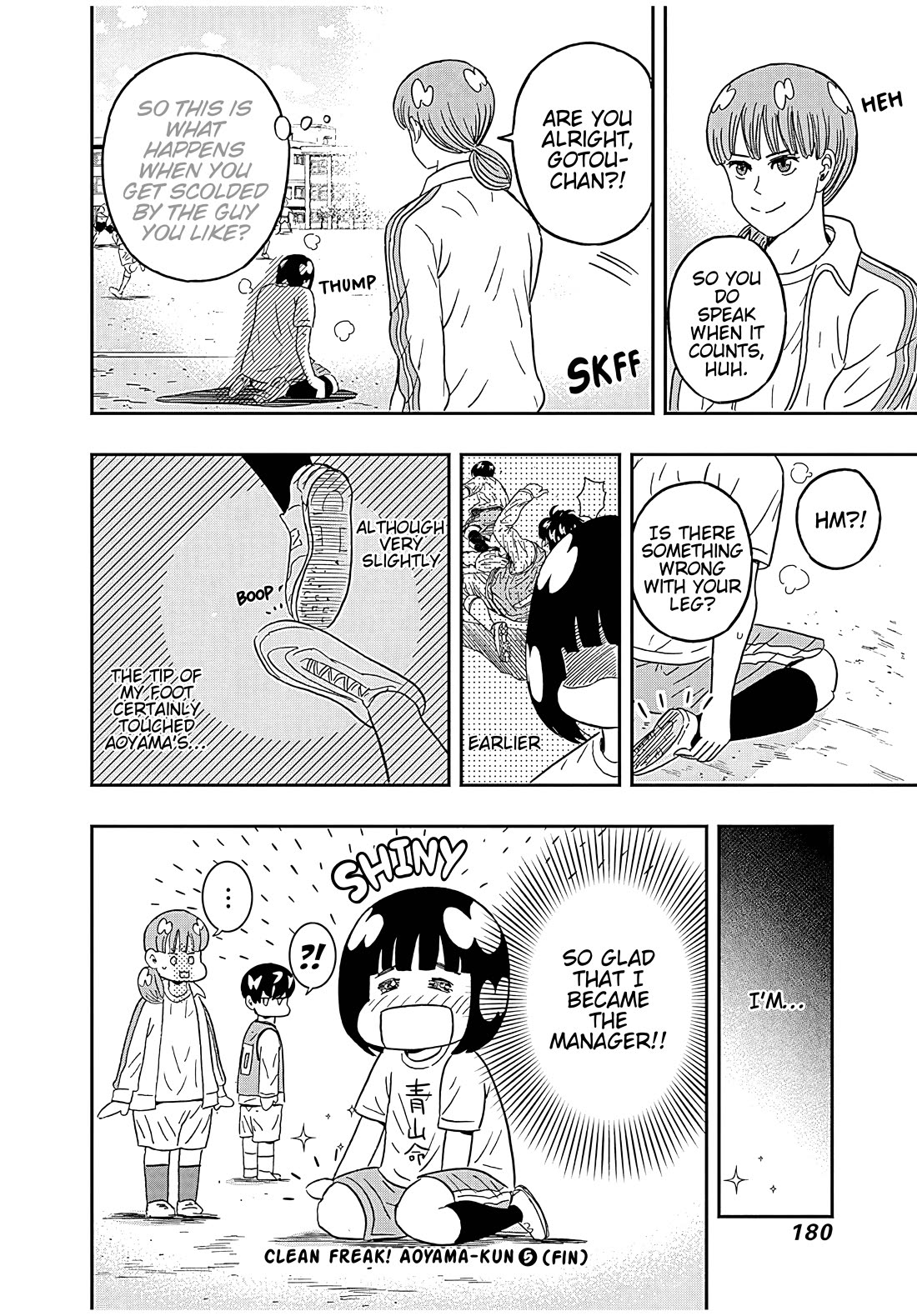 Clean Freak! Aoyama-kun Chapter 40 page 19 - Chapter 40: Gotou-chan trained in South America
