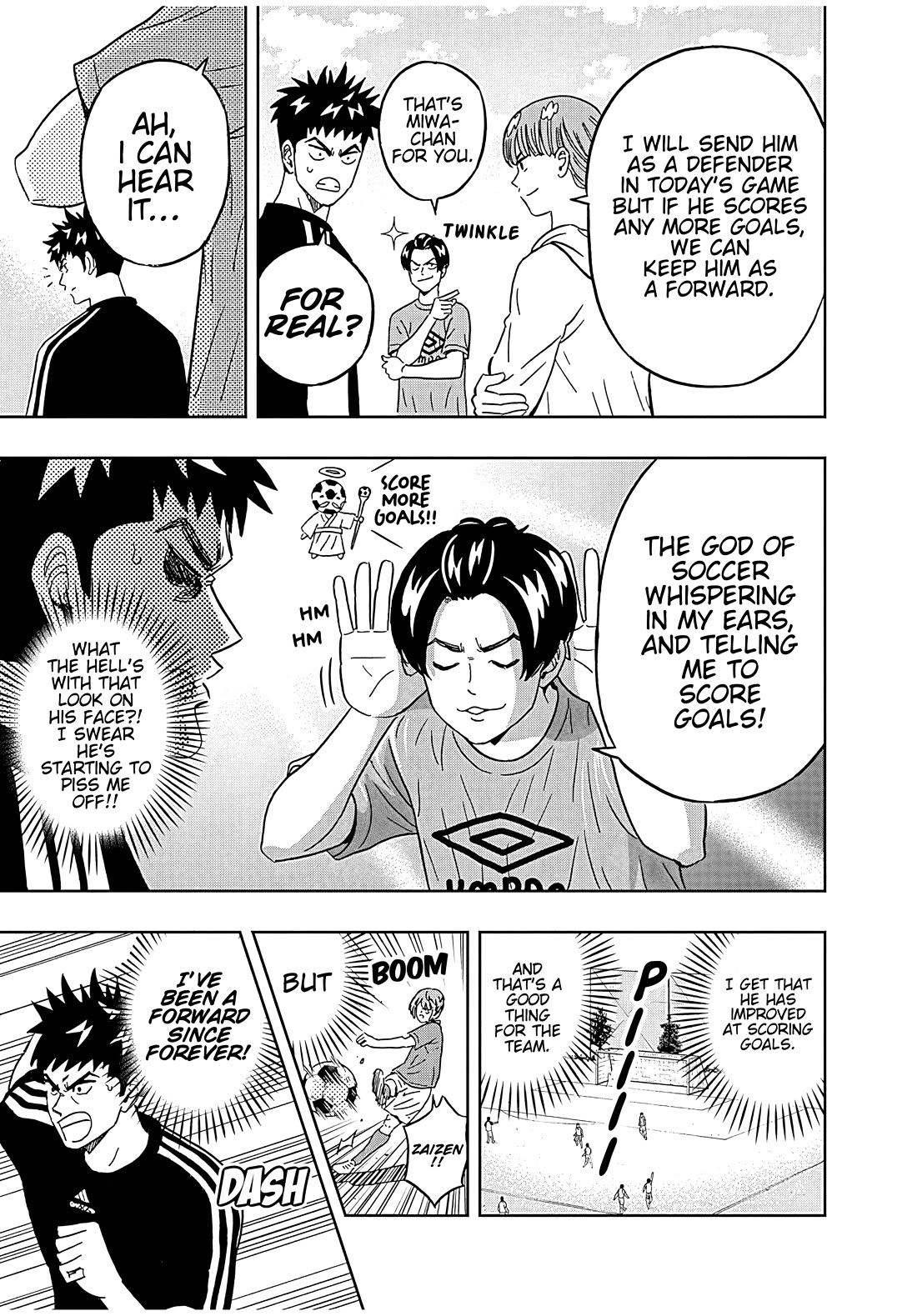 Clean Freak! Aoyama-kun Chapter 41 page 10 - Chapter 41: Sakai-kun's winning streak won't stop