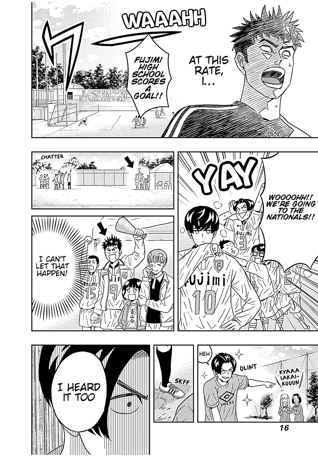 Clean Freak! Aoyama-kun Chapter 41 page 17 - Chapter 41: Sakai-kun's winning streak won't stop