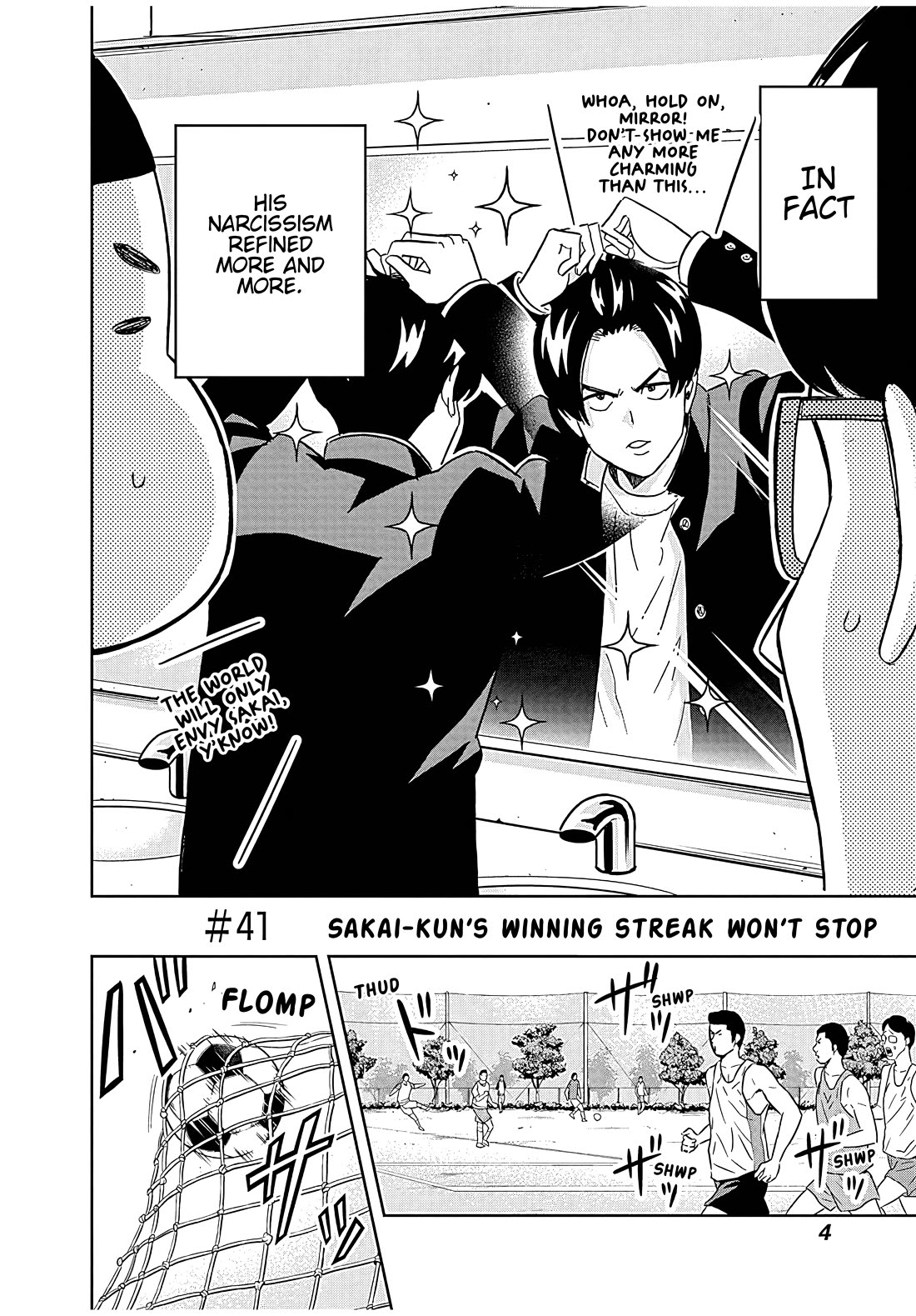 Clean Freak! Aoyama-kun Chapter 41 page 5 - Chapter 41: Sakai-kun's winning streak won't stop
