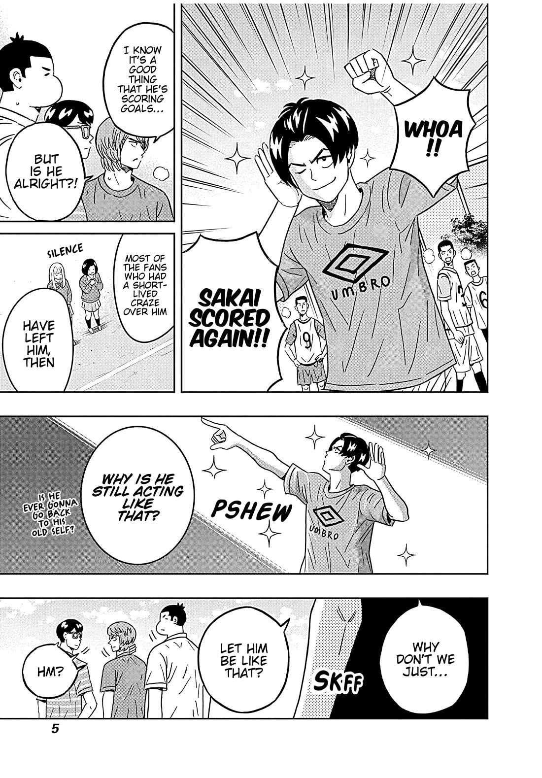 Clean Freak! Aoyama-kun Chapter 41 page 6 - Chapter 41: Sakai-kun's winning streak won't stop
