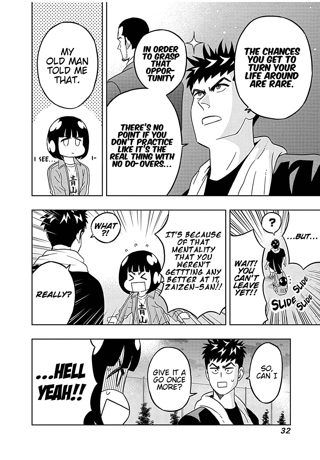 Clean Freak! Aoyama-kun Chapter 42 page 10 - Chapter 42: Zaizen-kun's mind is drifting far away