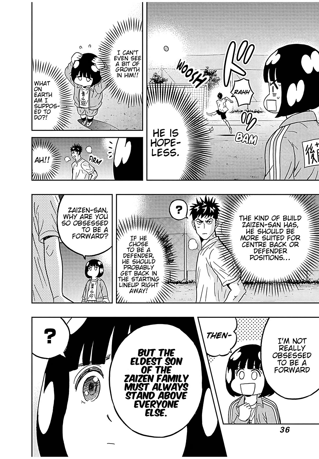 Clean Freak! Aoyama-kun Chapter 42 page 14 - Chapter 42: Zaizen-kun's mind is drifting far away