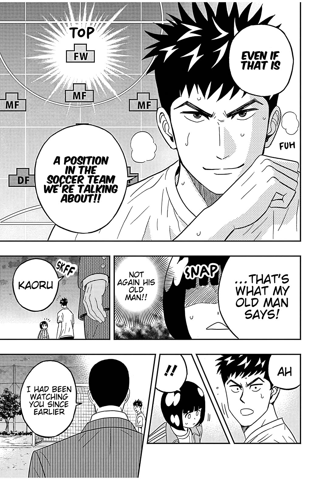 Clean Freak! Aoyama-kun Chapter 42 page 15 - Chapter 42: Zaizen-kun's mind is drifting far away