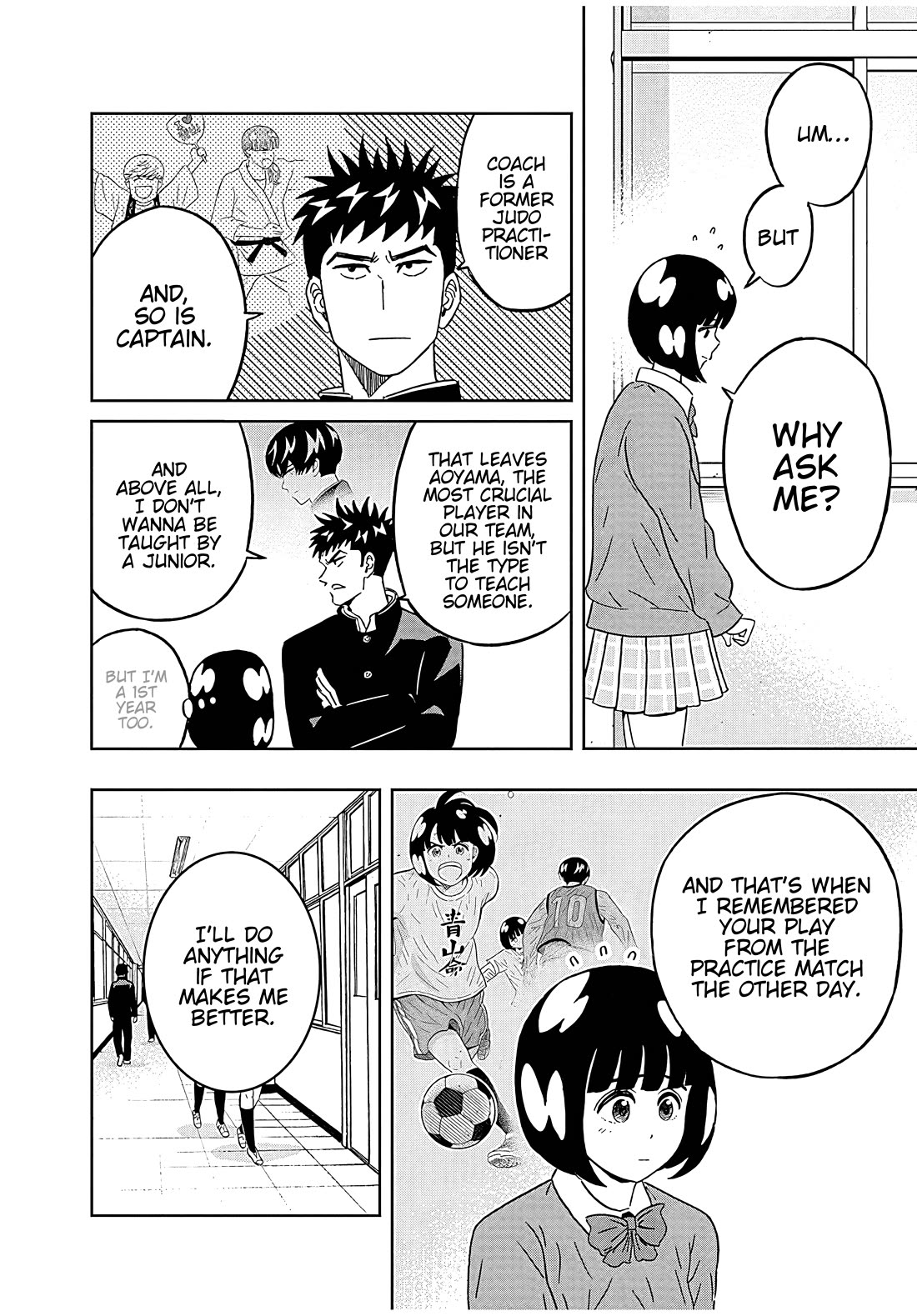 Clean Freak! Aoyama-kun Chapter 42 page 4 - Chapter 42: Zaizen-kun's mind is drifting far away