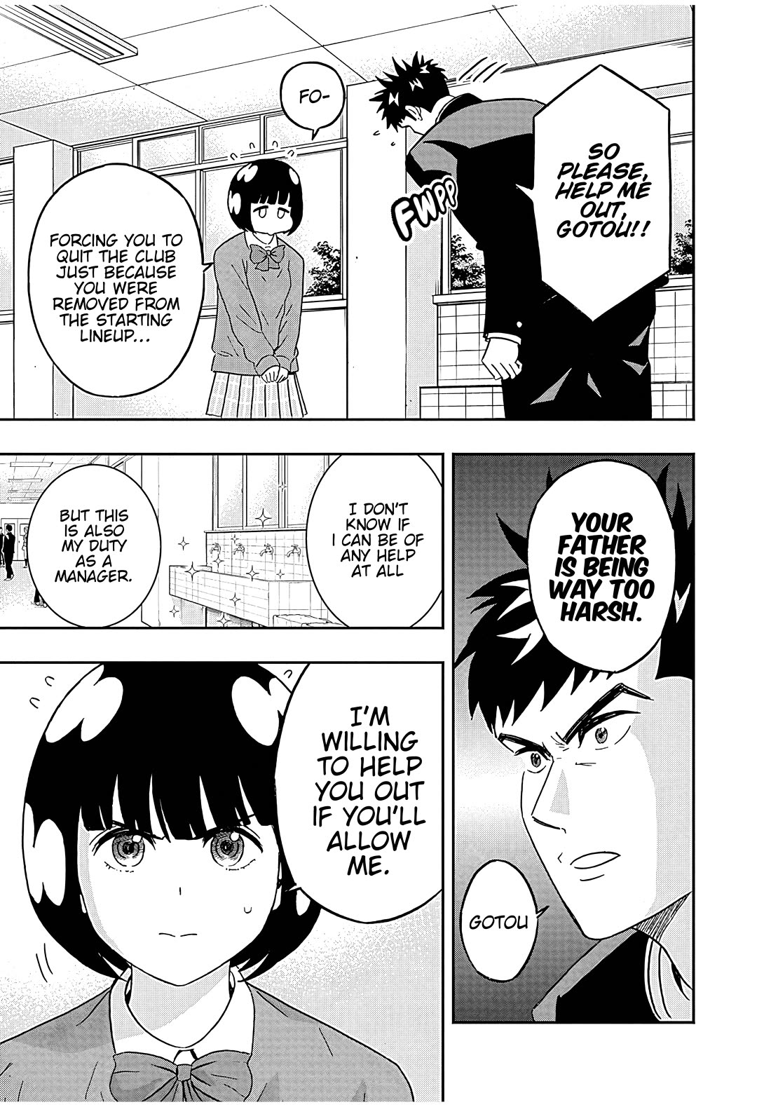 Clean Freak! Aoyama-kun Chapter 42 page 5 - Chapter 42: Zaizen-kun's mind is drifting far away
