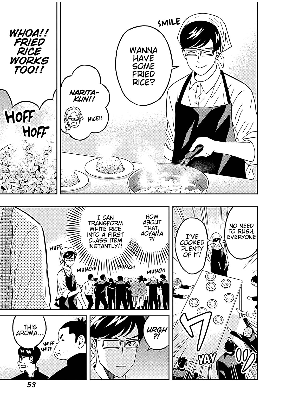 Clean Freak! Aoyama-kun Chapter 43 page 11 - Chapter 43: There's something that Narita-kun wants to eat