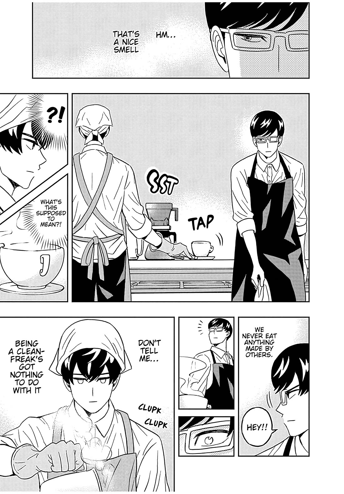 Clean Freak! Aoyama-kun Chapter 43 page 17 - Chapter 43: There's something that Narita-kun wants to eat