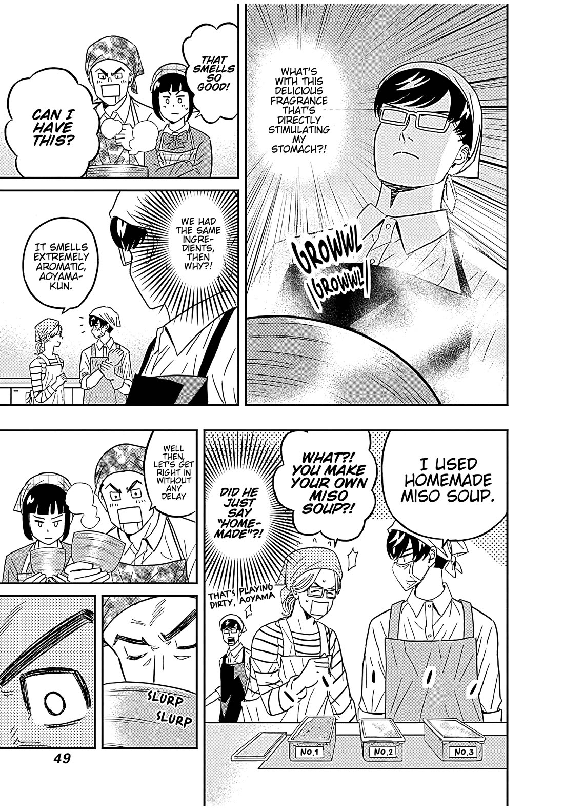 Clean Freak! Aoyama-kun Chapter 43 page 7 - Chapter 43: There's something that Narita-kun wants to eat